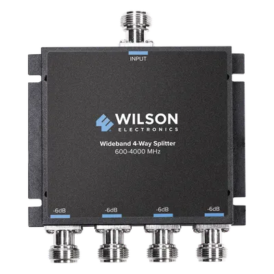 Divisor de potencia WilsonPRO 859-117 de 4 salidas para señal celular