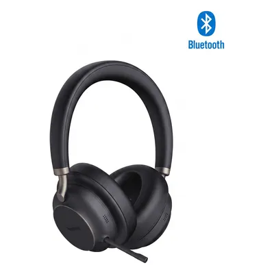 Diadema Inalámbrica / Cancelación de Ruido Activa Híbrida 35 dB / Bluetooth 5.3 / Alcance 45 m (147.6 ft) / Autonomía 40 h / USB-C y Qi / Dual Over-Ear y On-Ear