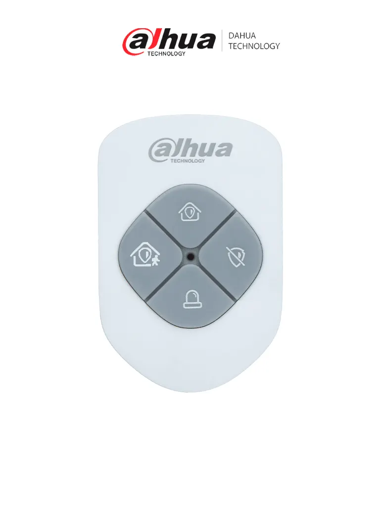 Control remoto Dahua DHI-ARA24-W2(915) de 4 botones para alarma