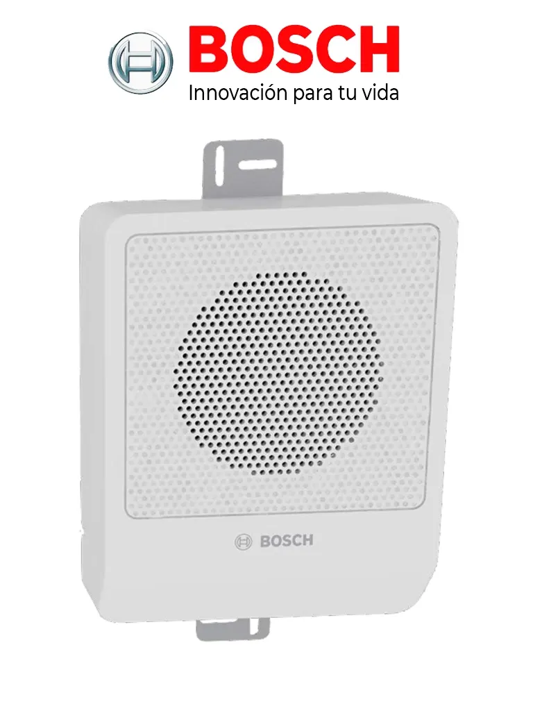 Altavoz plano BOSCH LB10-UC06-FL de 6 W para voz y música ambiental