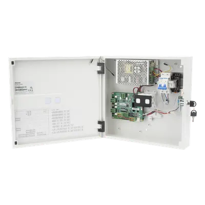 Controlador de Acceso IP / 4 Puertas / Gestión 100% en la Nube / 50,000 Tarjetas / Anti-Passback / Batería de Respaldo / Compatible Wiegand