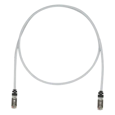 Patch Cord / Cat6A / S/FTP Blindado / 26 AWG / CM/LS0H / 5.18 m (17 ft) / Gris