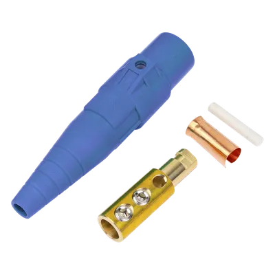 Conector Camlock macho EPCOM PROAUDIO EP-CAMLOCK-400A-M-BLUE azul