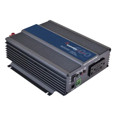 Inversor de corriente SAMLEX PST-600-12 de 600 W y onda sinusoidal pura