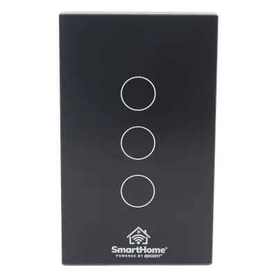 Apagador inteligente SMARTHOME BY EPCOM SHS413W de 3 circuitos
