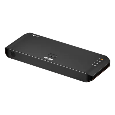 Switch HDMI / 4 Entradas / True 4K@60Hz 4:4:4 / HDR10+ / 18 Gbps / Audio LPCM 7.1 / Control IR