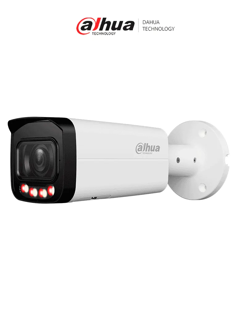 Cámara IP bullet Dahua DH-IPC-HFW2849T-ZAS-IL de 8 MP con lente motorizado