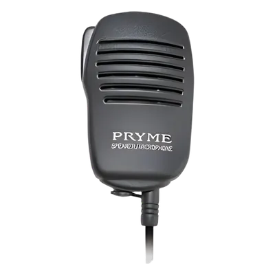 Micrófono-Bocina de Solapa / Audio Superior / Jack 3.5 mm / Clip Rotatorio 360° / Cable Coiled 10 ft (3.05 m) / Compatible Motorola y Kenwood