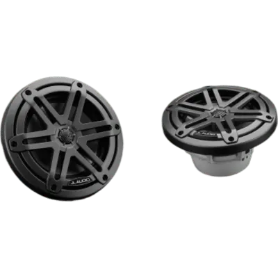Par de Bocinas Náuticas JL Audio M3 / 6.5" Coaxiales / 60 W RMS / Tweeter Cúpula Seda 19 mm / LED RGB / Rejilla Deportiva Gris / Marino