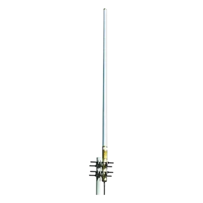 Antena Base de Fibra de Vidrio / 405-440 MHz / 6 dBd / 500 W / 2.56 m (101') / Omnidireccional
