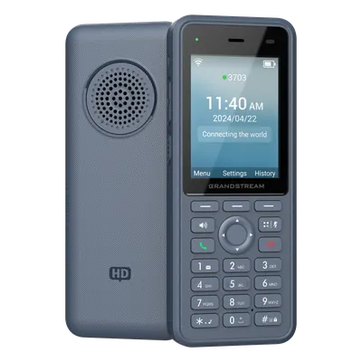 Teléfono IP inalámbrico Grandstream WP836 con Wi-Fi 6 e IP69K