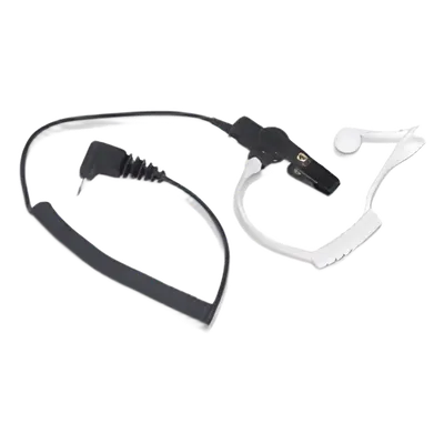 Audífono de Tubo Acústico / Cable Retráctil / Conector Angular 2.5 mm / Solo Escucha / Diseño Ergonómico