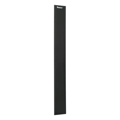 Tapa de Repuesto / Organizador Vertical / 22.5 UR / 1054 mm (3.46 ft) / PVC Negro
