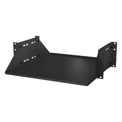 Charola para Rack / 3U / 19 Pulgadas / Carga 150 kg / Doble Fijación / Color Negro