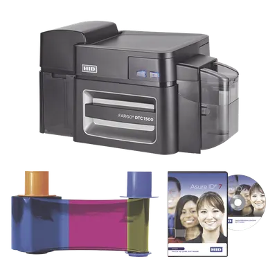 Kit de Impresora Profesional de Doble Cara DTC1500/ Borrado información/ Marca de Agua/ Incluye Ribbon y Software