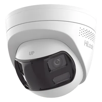 Cámara turret IP HiLook IPC-T260HAD-LUF/SL de 6 MP y vista 180°