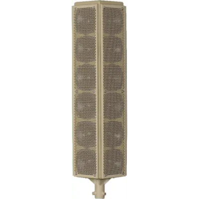 Altavoz Array HyperSpike MA-2 / 148 dB SPL / 3200 W / 360° Omnidireccional / UL1480A / CID2 Grupos A-D / Multicanal / Exterior - Gris