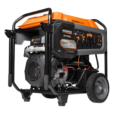 Generador Inversor Portátil a Gasolina, 15 kW, 120/240Vca,  Arranque Eléctrico