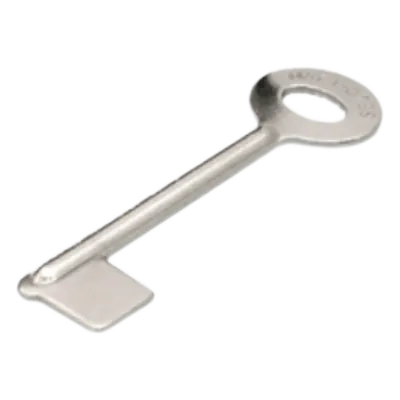 Llave para Estación de Emergencia / Acero Resistente a Corrosión / Diseño Ergonómico / 2 Unidades Incluidas