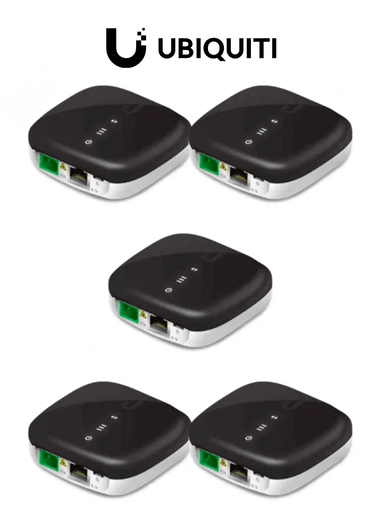 KIT 5 piezas UFiber loco GPON ONU, Unidad de red óptica con 1 puerto WAN GPON (SC/APC) + 1 puerto LAN Gigabit Ethernet