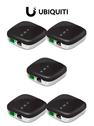 KIT 5 piezas UFiber loco GPON ONU, Unidad de red óptica con 1 puerto WAN GPON (SC/APC) + 1 puerto LAN Gigabit Ethernet