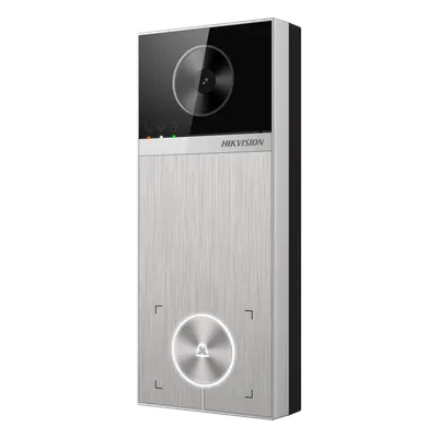 Videoportero IP Hikvision DS-KV6114-ME1 de 4 MP y visión de 150°