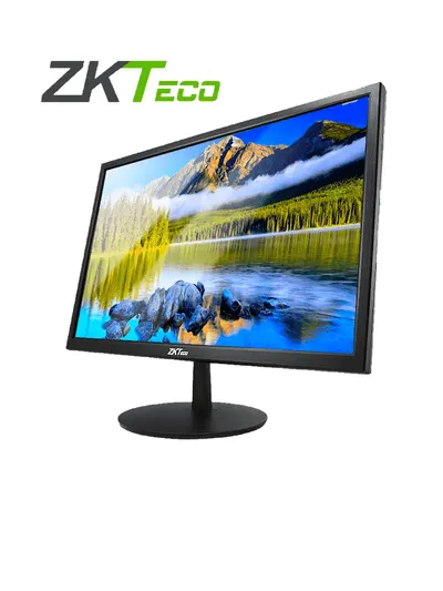 ZKTECO ZD192KSB - Monitor LED HD de 19 pulgadas / Operación 24/7 Ideal para Seguridad/ Resolución 1440 x 900 / 1 Entrada de video HDMI y 1 VGA / Ángulo de Visión Horizontal 170° / Soporte VESA / Incluye Cable HDMI / Sin Altavoces