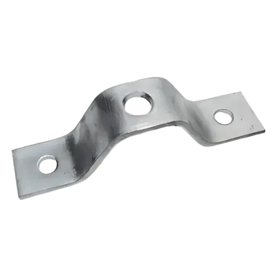 Soporte Clip U para Barra Roscada / 3/8" (9.5 mm) / Carga 500 kg / Acero Galvanizado / Ajuste de Altura