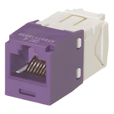 Jack RJ45 PANDUIT CJ688TGVL Cat 6 de terminación sin impacto