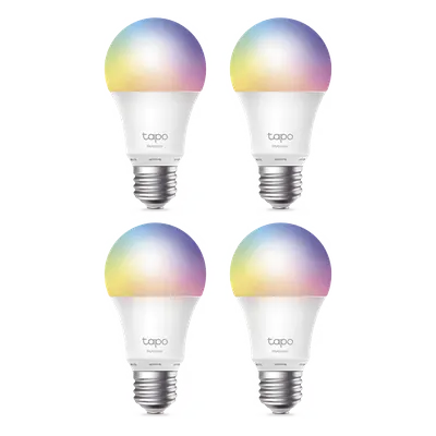 Foco Inteligente Wi-Fi / Multicolor A60 E27 / 806 Lúmenes / Regulable 1-100% / 2500-6500 K / Control por Voz / Monitoreo de Energía