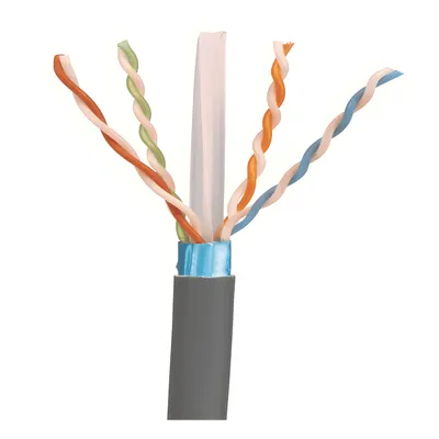 Bobina de Cable Blindado F/UTP / Cat6A / 23 AWG / 10GBase-T / LSZH / 305 m (1000 pies)