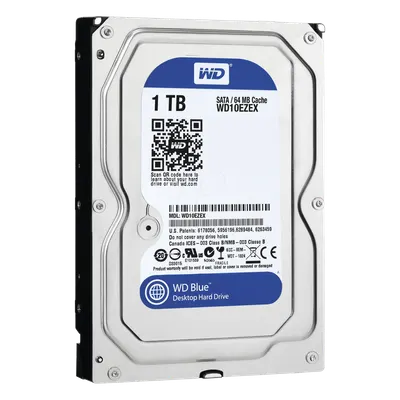 Disco Duro Interno / 1 TB / 7200 RPM / SATA III 6 Gb/s / Caché 64 MB / 3.5 Pulgadas / Uso 8-5