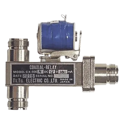 Relevador Coaxial para Antena SPDT / 10-14 Vcc / 500 W @ 1 GHz / 2 GHz Máx. / 50 Ω / 3×N Hembra