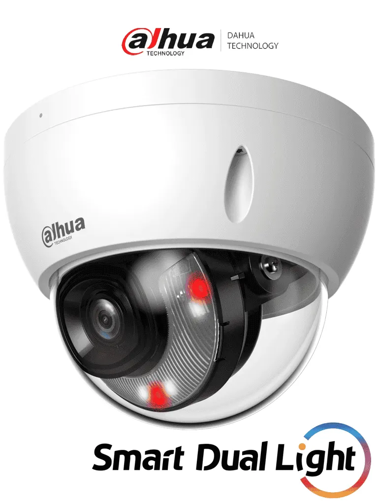 Cámara IP Dahua DH-IPC-HDBW2449E-S-IL de 4 MP con WizSense
