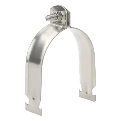 Abrazadera Tipo Strut / Acero Inoxidable 304 / 3" (76.2 mm) / Tubos hasta 88.5 mm / Unicanal