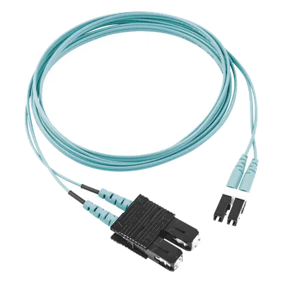 Jumper de fibra óptica PANDUIT FX2ERLNSNSNM030 OM3, LC-SC, 30 m