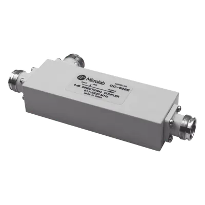 Acoplador direccional / 8 dB / 617-5925 MHz / 300 W promedio / 1 kW pico / PIM -161 dBc / 4.3-10 IP67