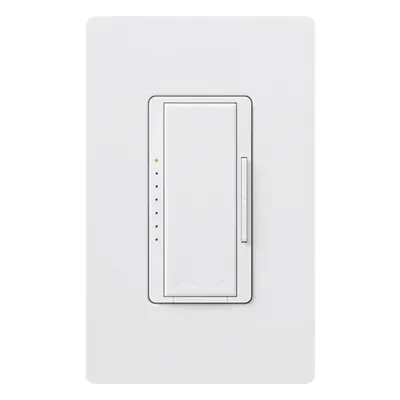 Atenuador de pared Lutron RRDPROWH RF PRO para RadioRA 2 y 3