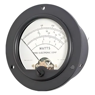 Carátula de Medición de Repuesto / Compatible con Wattímetro 4304A / Estándar Industrial / Material Resistente a Condiciones Extremas / Calibración Precisa / Instalación Rápida
