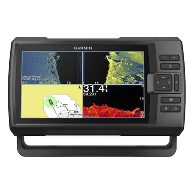 Ecosonda GPS / Pantalla 9" / CHIRP Tradicional y ClearVü / GPS de Alta Sensibilidad / Quickdraw Contours / Transductor GT52HW-TM / IPX7