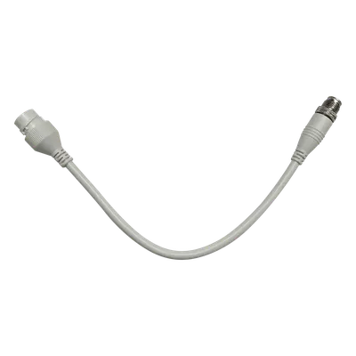 Adaptador industrial Hikvision AE-MC1043-0.2 RJ45 a M12 angular
