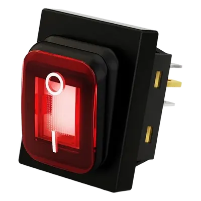 Interruptor industrial AccessPRO APB-03121-R con LED e IP65