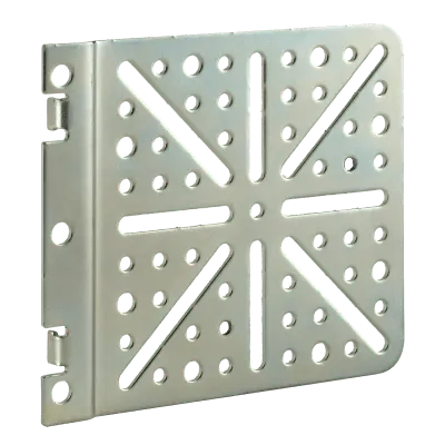 Soporte Universal para PDU / Acero 1.9 mm / Montaje en Esquina / 2 Piezas / Compatible con Gabinetes ProLine