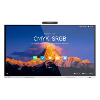 Pantalla interactiva HUAWEI IdeaHub S3 de 65 pulgadas con cámara dual 4K