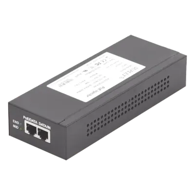 Inyector PoE Hikvision LAS30-57CN-RJ45 de 30 W para domos PTZ