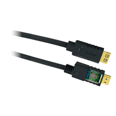 Cable HDMI Activo 4K a 60Hz | HDR, Triple Blindaje, K-Lock | CA-HM (30 mts / 98 ft)