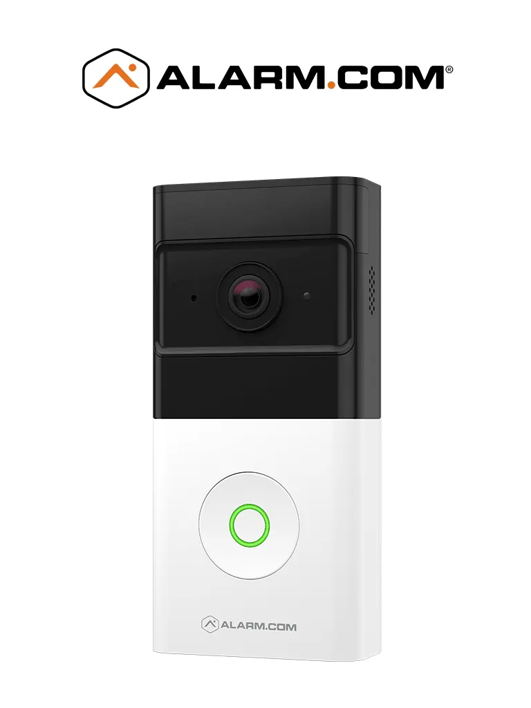 Timbre con video Alarm.com ADC-VDB780B-MX inalámbrico 1080p