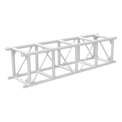 Truss de Aluminio / Sección 400 x 400 mm / Longitud 2 m (6.6 ft) / Conexión Rápida DIN 1999 / Carga Alta para Videowall y Audio