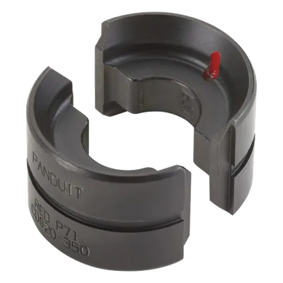 Dado de Prensado / Calibre 4 AWG Cobre / 6 AWG Aluminio / Compresión Circunferencial / Codificación Gris