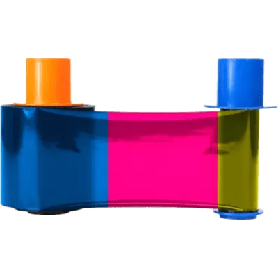 Cartucho con Ribbon  YMCKOK full color con dos resinas en negro / Para DTC1250e y DTC1000 / 250 impresiones.